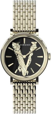 Versace Virtus Barocca Dameshorloge - Dames - Horloges - Geel - ONE Size - Accessoires