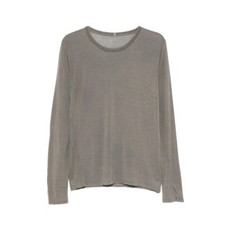 BASERANGE Long Sleeve Tee - Dames - Longsleeves - Grijs - XS - Tops