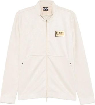 Emporio Armani Emporio Armani Ea7, Jassen, Heren, Beige, L, EA7 Sweaters Beige