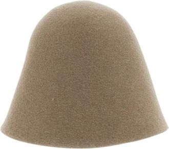 Jacquemus Beige Logo Cloche Hat