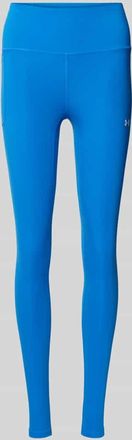 Under Armour Leggings mit Logo-Print und elastischem Bund Modell EMEA in Blau, Gr&ouml;&szlig;e XS