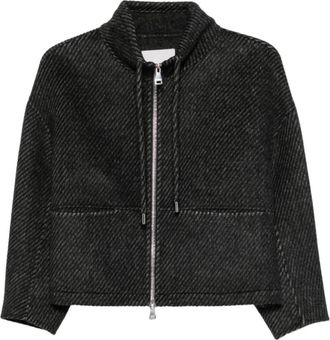 Ermanno Scervino Caban Jas - Dames - Zomerjassen - Grijs - XS - Wol - Jassen