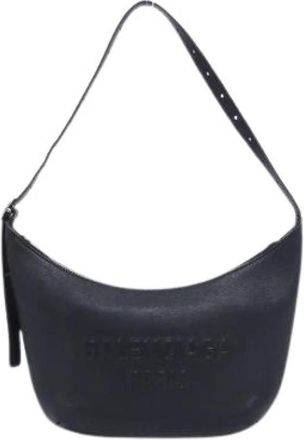 Balenciaga Pre-owned Shoulder Bags, female, Black, Size: ONE SIZE Pre-owned Mary Kate Calf Shoulder Bag