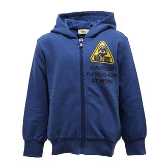 Fendi Jmh056 Sweatshirt - male - Fendi - Kids Sweatshirts - Blue - 6 Y - Kids