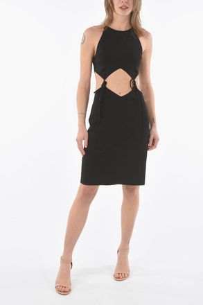 Bottega Veneta Mini Dress con Dettaglio Cut Out con Laccetti Bottega Veneta