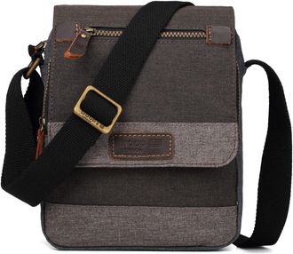 Troop London TRP0388 Troop London Urban Across Body Bag - Grey