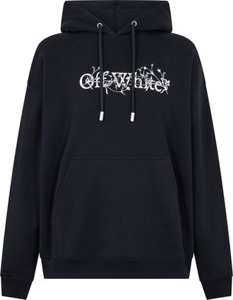 Off-white Mens Off White Bookish Skt Hoody in Black-White - Size X-Large