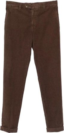 Berwick 1707 Heren, Broeken, Bruin, Maat: S