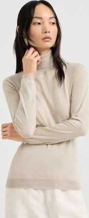 Brunello Cucinelli Cashmere and silk Sparkling sweater in Buff at Nordstrom, Size Xx-Small Eu