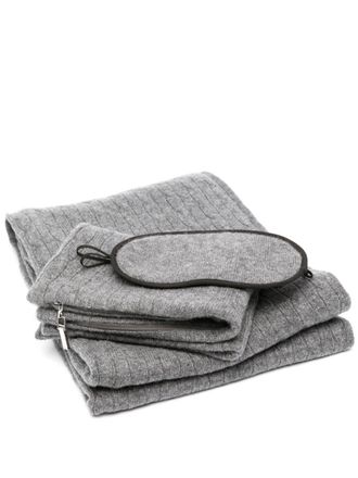 Ralph Lauren Home Set da viaggio con coperta - Grigio