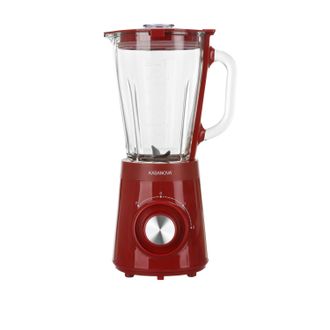 KASANOVA Frullatore con brocca in vetro 1,5 L rosso