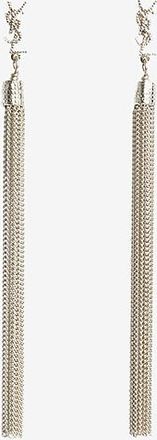 Saint Laurent Lange Ohrringe mit Quasten aus Metall Loulou