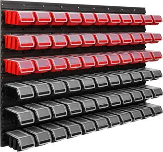 OEM Tablero De Herramientas Para Taller De 117x78 Cm + 66 Bandejas