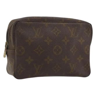 Louis Vuitton Pre-owned Monogram Canvas Pouch - - Pre-owned - Donna - Marrone - ONE SIZE