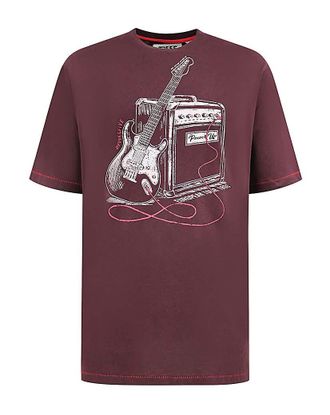 D555 Barnsley Guitar Amp Print T-Shirt