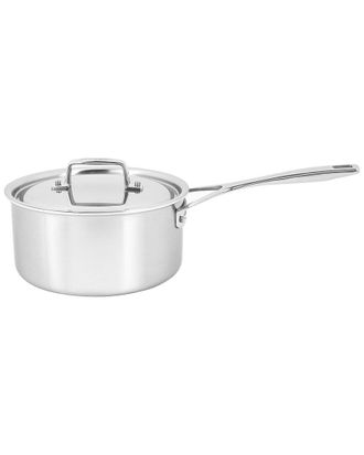 Demeyere Essential 5-ply 3qt Stainless Steel Saucepan with Lid
