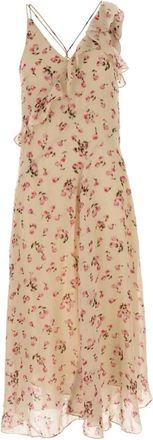 Isabel Marant Luxie Dress - Dames - Maxi kleedjes - Veelkleurig - M - Kleedjes