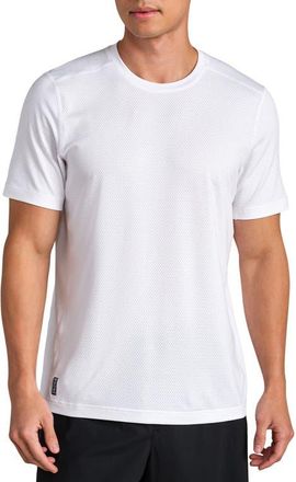 Rhone Invictus V.2 Performance T-Shirt in White at Nordstrom, Size Xx-Large