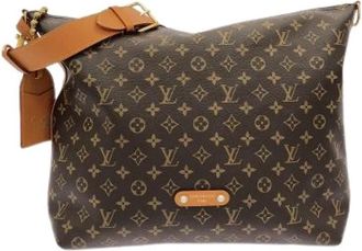 Louis Vuitton Pre-owned Monogram Archive Vagabond Hobo Schoudertas - Dames - Vintage Schoudertas - Bruin - ONE Size - Vintage