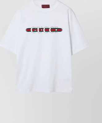 Gucci cotton oversized t-shirt