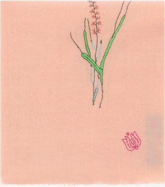 Pink Maharani Stola aus Kaschmir Incredible Colors Meadow