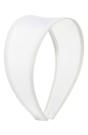 Chelsea28 Mesh Headband in White at Nordstrom