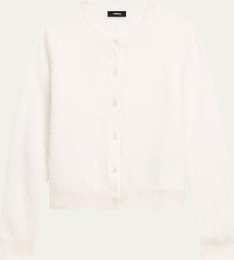 Theory Brushed Cashmere Cardigan