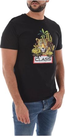 Cavalli T-Shirts - Heren - T-shirts - Zwart - M - Tops