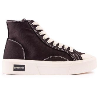 Good News Unisex Juice Trainers - Black Canvas - Size UK 5