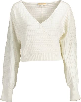 Kocca White Cotton Women Womens Sweater