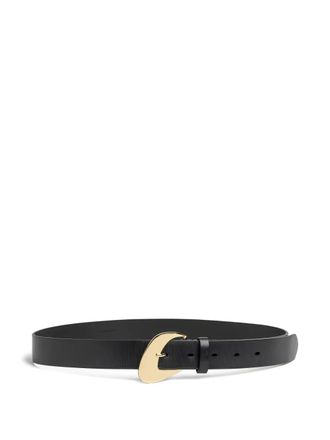 Séfr Lue leather belt - unisex - Calf Leather - 100 - Black