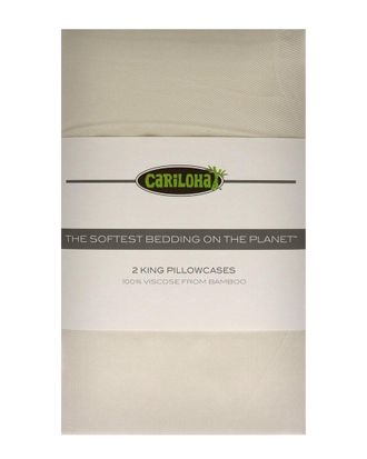 Cariloha 300 Thread Count Classic Bamboo 2Pc Pillowcase Set