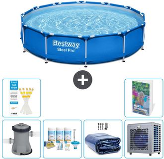 Bestway Piscina Bestway Steel Pro Redonda - 366x76 Cm - 7-piezas S302