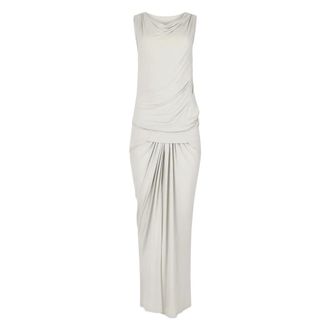 Entire studios Drape Jurk - Dames - Maxi kleedjes - Wit - XS - Kleedjes