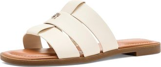 Tommy Hilfiger Moden Womens Sandals Ivory : 7.5 M, Leather/Synthetic