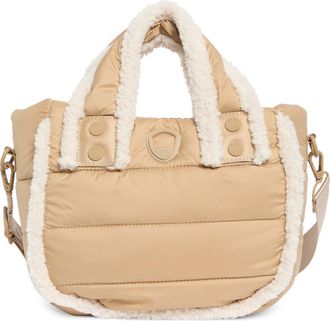 Pajar Valentina Mini Tote Bag in Champagne at Nordstrom Rack