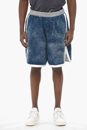 Dsquared2 Shorts Loose Fit con Trattamento Denim Fur Dsquared2