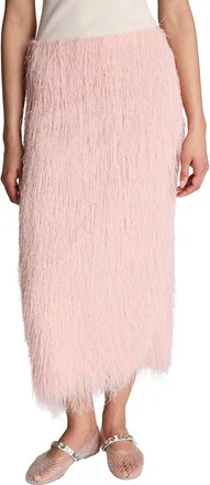 Kenneth Cole Pull-On Center Back Slit Midi Skirt