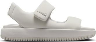 Nike Womens Calm Sandals - Shoes Light Bone/Light Bone/Light Bone Size 10.0