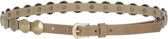 Golden Goose Golden Studded Buckle Belt