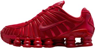 Nike Nike Shox TL Womens Shoes (Gym Red/Gym Red/White), Gym Red/Gym Red/White, 7.5 UK