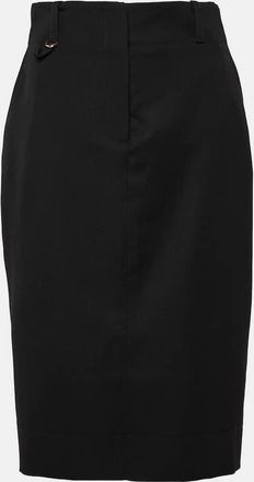 Jacquemus La Jupe Bari virgin wool midi skirt