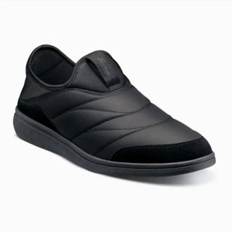 Florsheim Mens Java Moc Nylon Shoes In Black