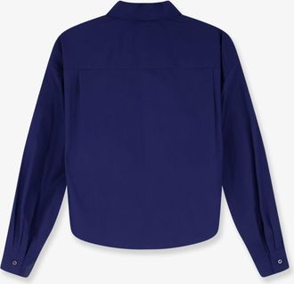 Aspesi Womens Cotton Shirt Blue