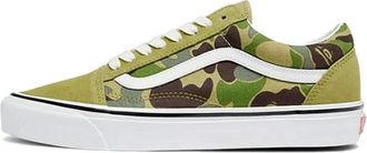 Vans Schoenen, Heren, Groen, 40 EU, Leer, Old Skool 36 DX