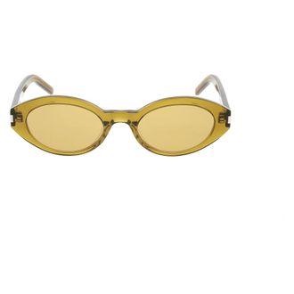 Saint Laurent Sunglasses, unisex, Green, Size: 51 MM Classic Black Sunglasses