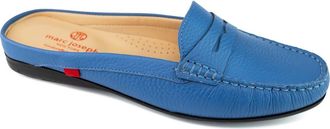 Marc Joseph New York Rosemary Dr Penny Loafer in Atlantic Blue Grainy at Nordstrom Rack, Size 6.5