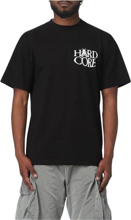 Aries Hombre, Camisetas, Negro, Talla: S