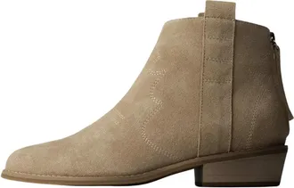 L37 Flashback Enkellaars - Dames - Cowboylaarzen - Beige - 42 EU - Su&egrave;de - Schoenen
