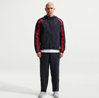 Nike USMNT Energy Nike Mens Dri-FIT Soccer Woven Pants in Blue | IH1884-475